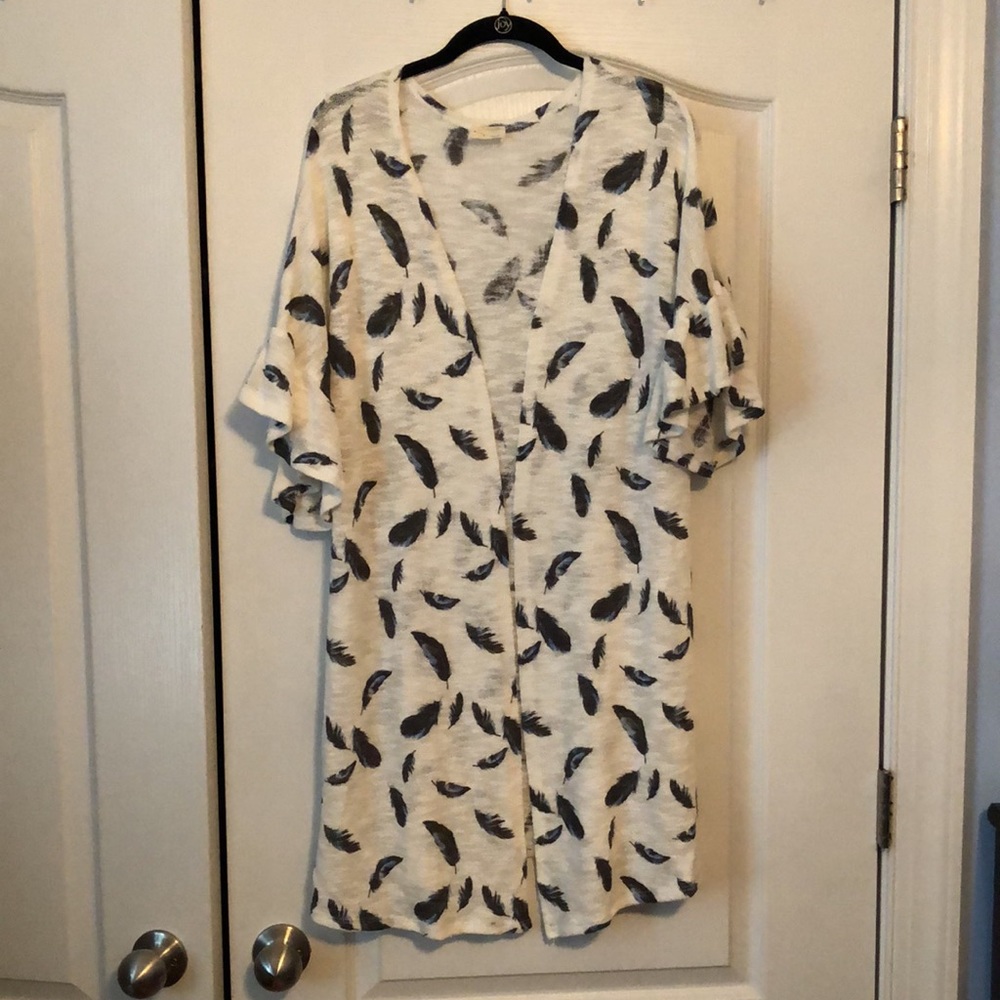 Lightweight cardigan, NWOT, Lg